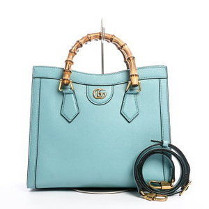 Gucci Diana Small Tote Handbag Blue